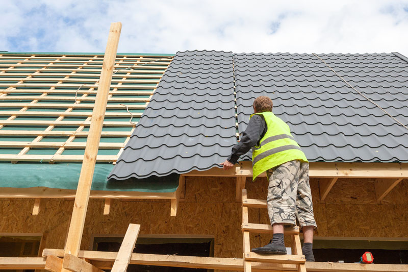 Travaux de couverture, Chanteloup-les-Vignes