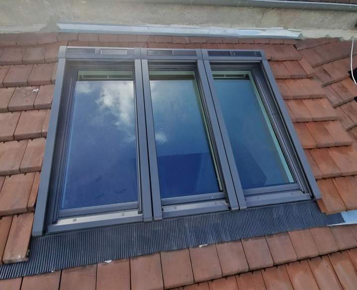 Installation de fenêtre de toit Vernouillet