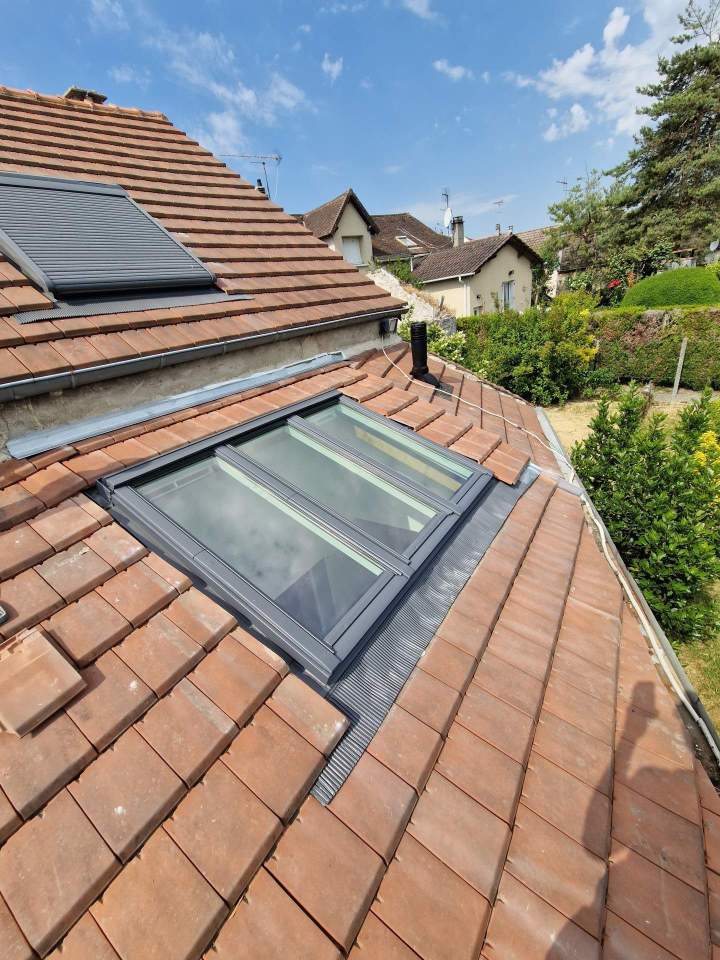 Velux verriere